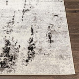 Surya Pisa PSS-2303 Black Charcoal 7'10" x 10' Rug