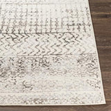 Surya Pisa PSS-2310 Black Charcoal 6'7" x 9' Rug