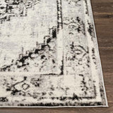 Surya Pisa PSS-2314 Black Charcoal 4'11" x 7' Rug