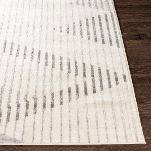 Surya Pisa PSS-2318 Charcoal Light Gray 4'11" x 7' Rug