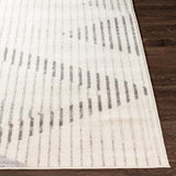 Surya Pisa PSS-2318 Charcoal Light Gray 4'11" x 7' Rug