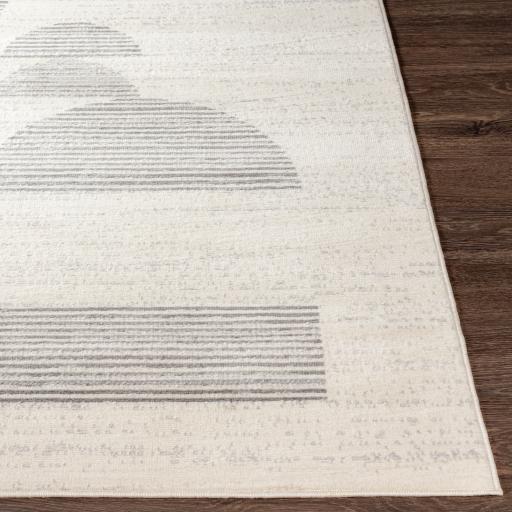 Surya Pisa PSS-2319 Charcoal Light Gray 4'11" x 7' Rug