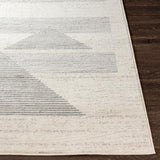 Surya Pisa PSS-2321 Charcoal Light Gray 4'11" x 7' Rug