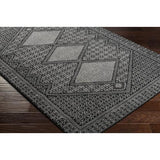 Surya Pisa PSS-2346 Black Light Gray 9'2" x 12' Rug