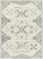 Surya Pisa PSS-2360 Charcoal Light Gray 6'7" x 9' Rug