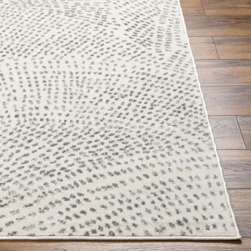 Surya Pisa PSS-2365 Charcoal Light Gray 6'7" x 9' Rug