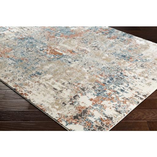 Surya Pune PUN-2302 Burnt Orange Dark Brown 2'7" x 10'2" Rug