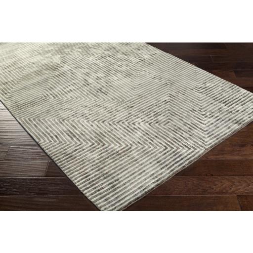 Surya Quartz QTZ-5000 Dark Green Dusty Sage 8' Square Rug
