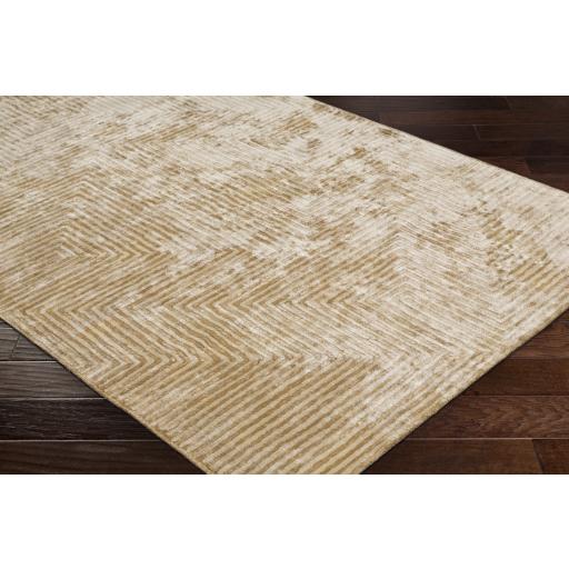 Surya Quartz QTZ-5031 Light Beige Mustard 3' x 5' Rug