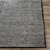 Surya Quartz QTZ-5037 Black Oatmeal 2' x 3' Rug