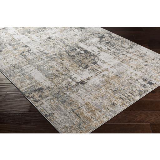 Surya Quatro QUA-2300 Charcoal Gray 6'7" x 9'6" Rug