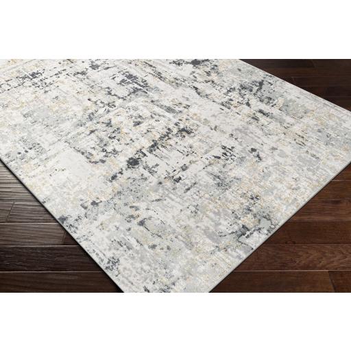 Surya Quatro QUA-2302 Charcoal Gray 8'10" x 12'4" Rug