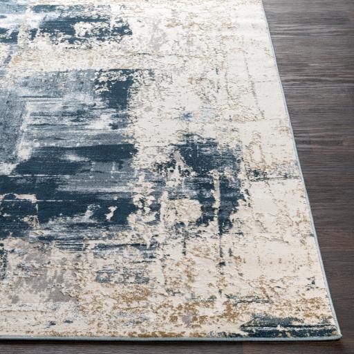 Surya Quatro QUA-2310 Dark Blue Gray 2' x 2'11" Rug