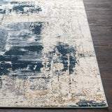 Surya Quatro QUA-2310 Dark Blue Gray 2' x 2'11" Rug