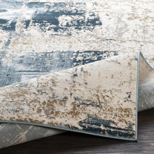 Surya Quatro QUA-2310 Dark Blue Gray 2' x 2'11" Rug