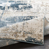 Surya Quatro QUA-2310 Dark Blue Gray 2' x 2'11" Rug