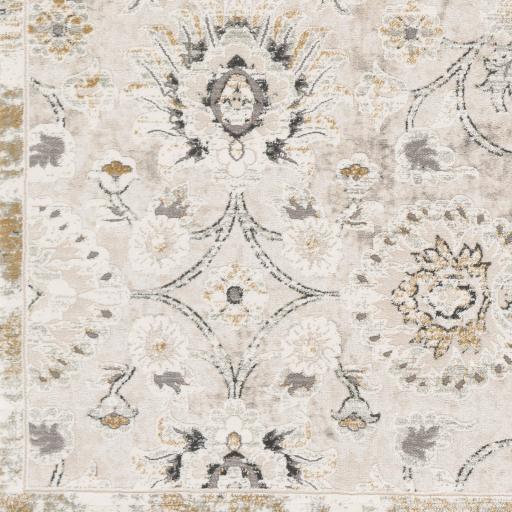 Surya Quatro QUA-2312 Black Dusty Sage 7'10" x 10'2" Rug