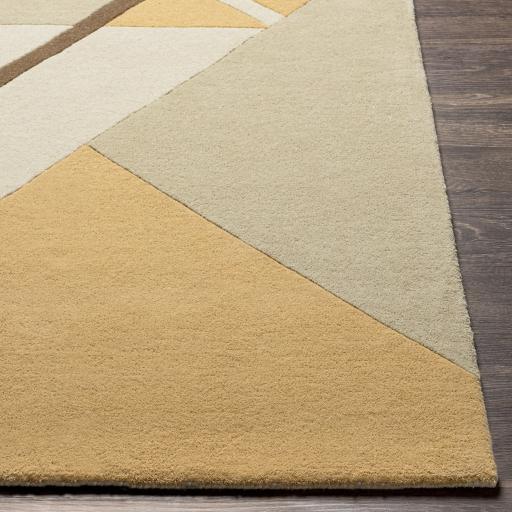 Surya Queens QUN-2305 Camel Dark Brown 2' x 3' Rug