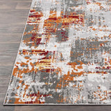 Surya Rafetus ETS-2305 Burgundy Charcoal 7'10" x 10'2" Rug
