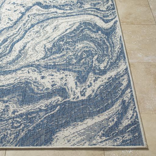 Surya Ravello RVL-2342 Dark Blue Denim 5'3" x 7' Rug