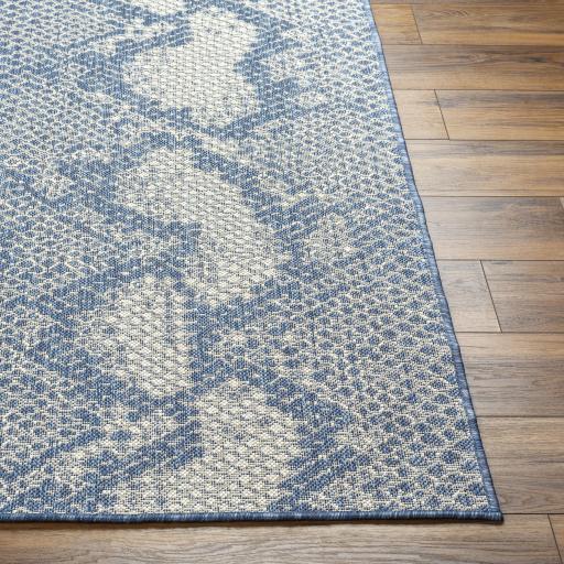 Surya Ravello RVL-2345 Dark Blue Denim 5'3" x 7' Rug