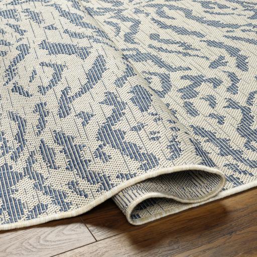Surya Ravello RVL-2351 Dark Blue Denim 6'7" x 9' Rug