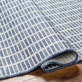 Surya Ravello RVL-2360 Dark Blue Denim 5'3" x 7' Rug