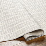 Surya Ravello RVL-2361 Charcoal Ivory 6'7" x 9' Rug