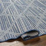 Surya Ravello RVL-2363 Dark Blue Denim 5'3" x 7' Rug