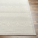Surya Ravello RVL-2373 Charcoal Ivory 5'3" x 7' Rug