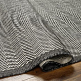 Surya Ravello RVL-2384 Black Ivory 5'3" x 7' Rug