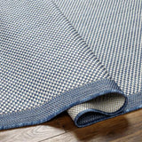 Surya Ravello RVL-2389 Dark Blue Denim 5'3" x 7' Rug