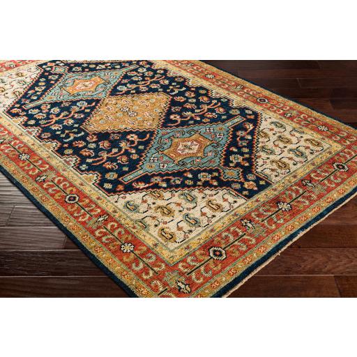 Surya Reign REG-2300 Beige Blue 6' x 9' Rug