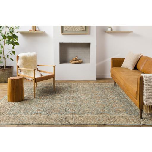 Surya Reign REG-2308 Black Brown 6' x 9' Rug