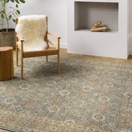 Surya Reign REG-2308 Black Brown 6' x 9' Rug