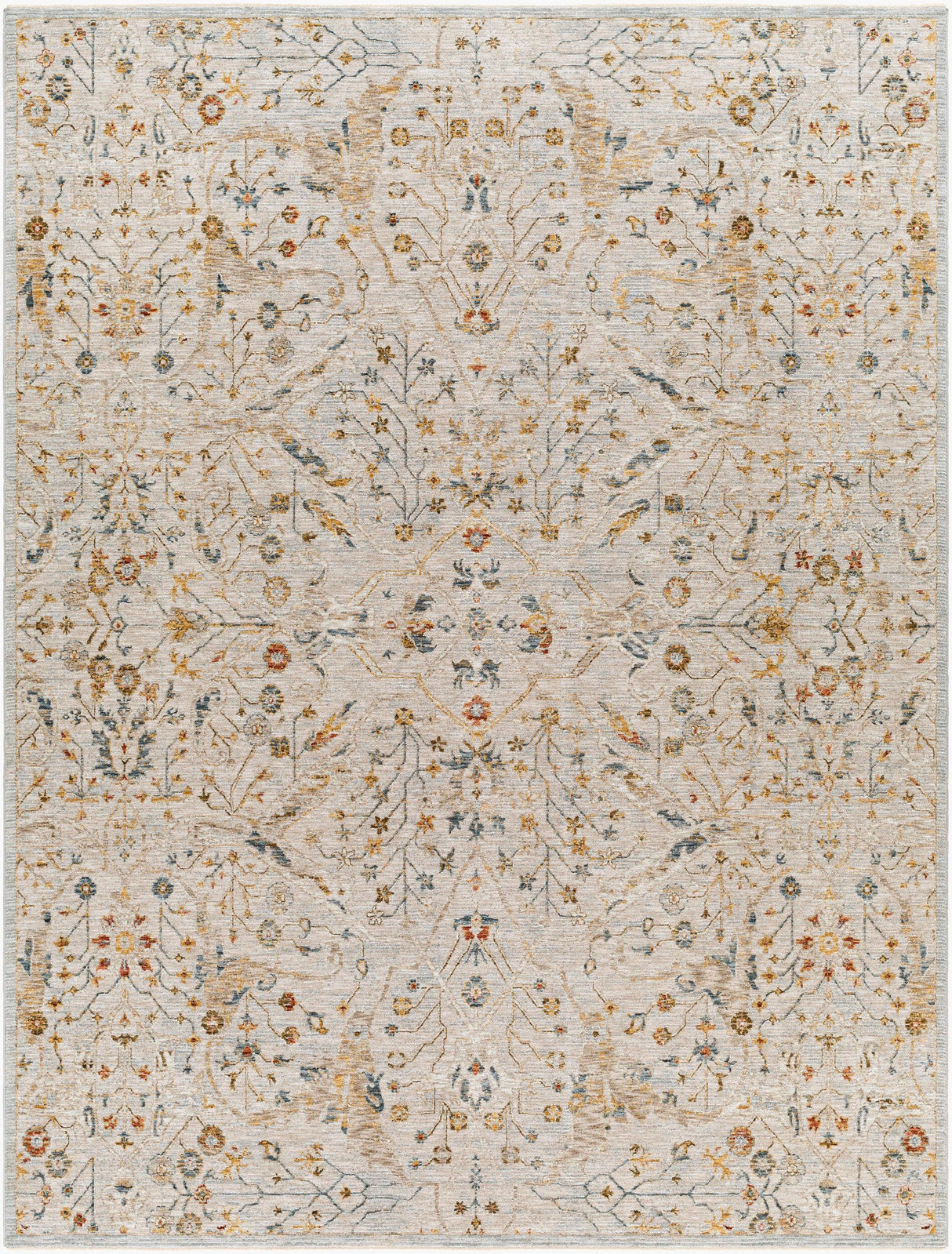 Livabliss Reina REN-2302 2'7" x 10' Machine Woven Rug