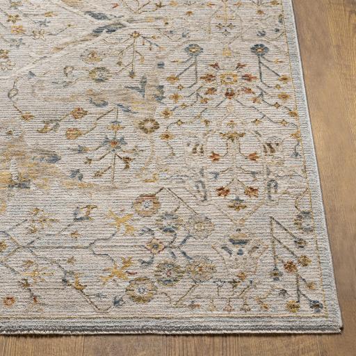Surya Reina REN-2302 Brick Red Cream 2'7" x 10' Rug