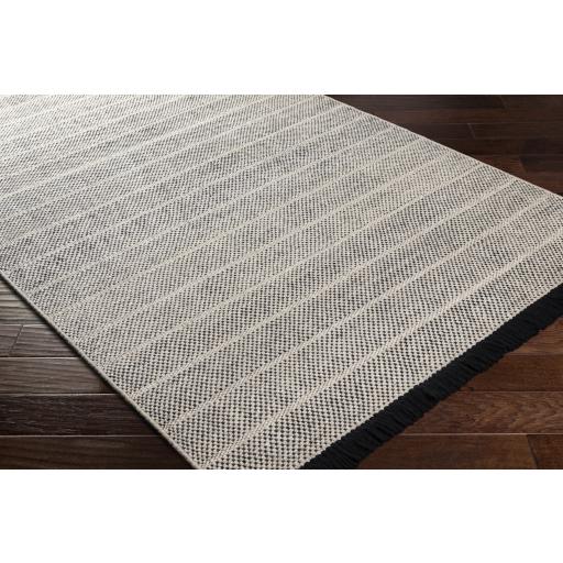 Surya Reliance RLI-2304 Beige Black 2'6" x 8' Rug
