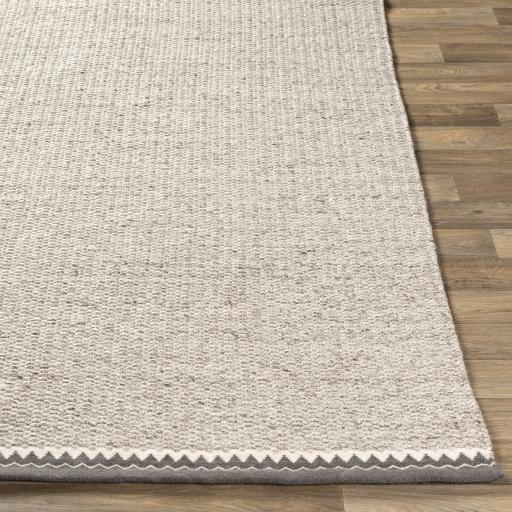 Surya Retro RET-2300 Charcoal Ivory 2' x 3' Rug