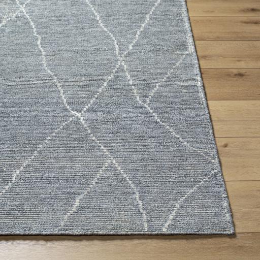 Surya Nalan NYL-2301 Black Charcoal 2' x 3' Rug
