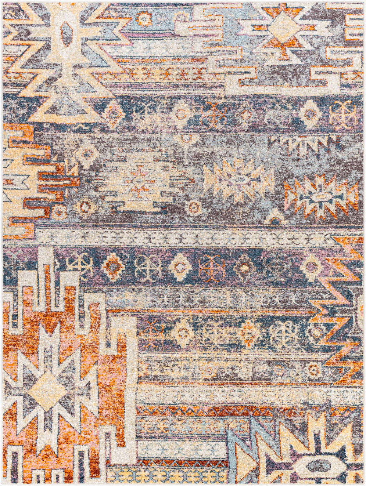 Livabliss New Mexico NWM-2310 2'7" x 7'3" Machine Woven Rug