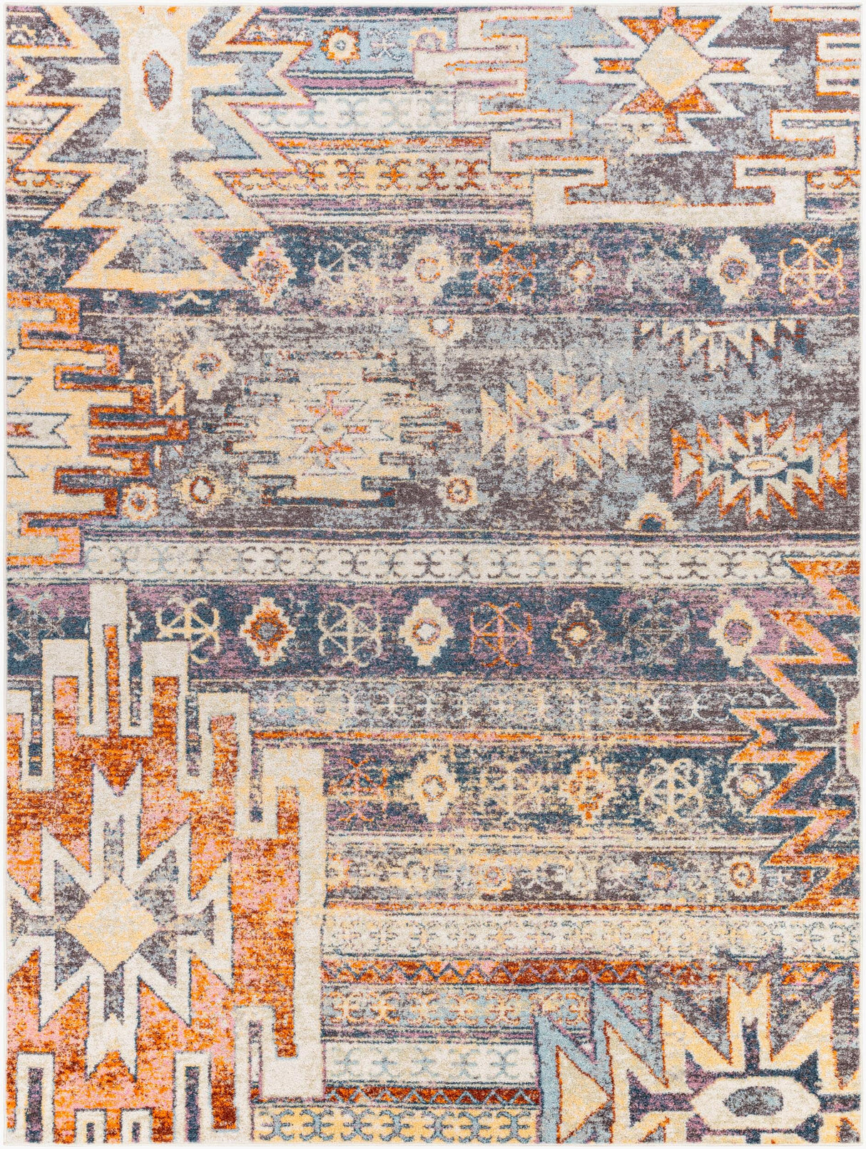Livabliss New Mexico NWM-2310 5'3" x 5'3" Machine Woven Rug