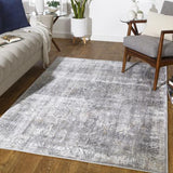 Surya Norland NLD-2313 Charcoal Cream 2'7" x 3'11" Rug