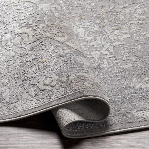 Surya Norland NLD-2313 Charcoal Cream 2'7" x 3'11" Rug