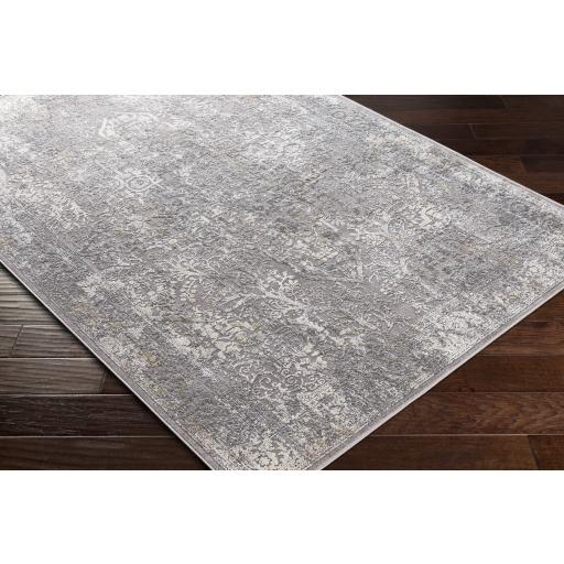 Surya Norland NLD-2313 Charcoal Cream 2'7" x 3'11" Rug