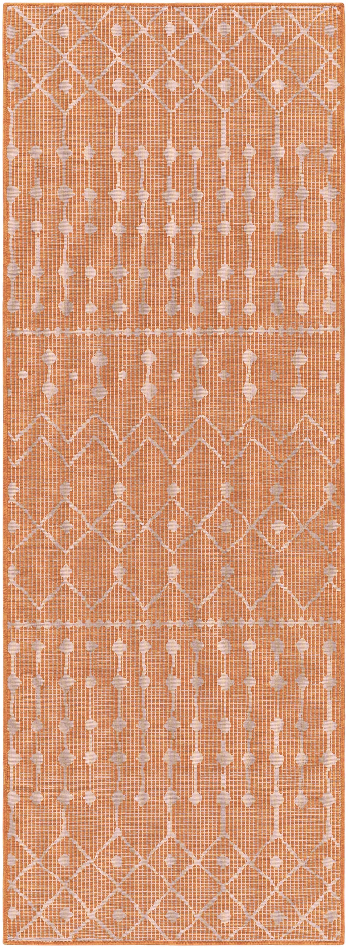Surya Pasadena PSA-2377 Burnt Orange 7'8" x 10' Rug