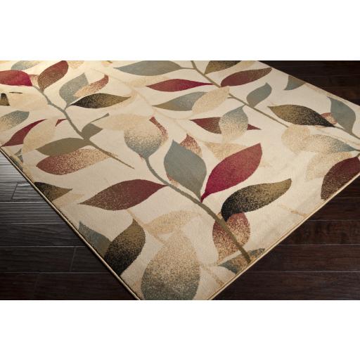Surya Riley RLY-5010 Black Charcoal 5'3" x 7'7" Rug