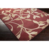 Surya Riley RLY-5011 Burgundy Dark Brown 7'10" Round Rug