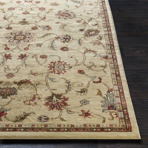Surya Riley RLY-5026 Beige Black 6'7" x 9'6" Rug