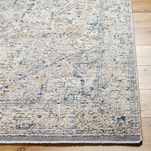 Surya Rivaldo RVD-2307 Blue Brick Red 2'7" x 7'10" Rug